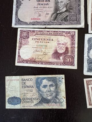 Lotes de Billetes Antiguos Españoles