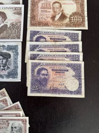 Lotes de Billetes Antiguos Españoles