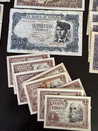 Lotes de Billetes Antiguos Españoles