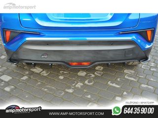 DIFUSOR TRASERO TOYOTA C-HR 2016-- LOOK CARBONO