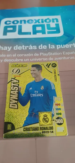 Cromos Dynasty Cristiano Ronaldo Balón de Oro