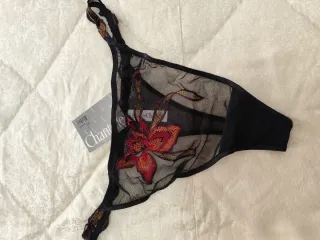 Sujetador Chantelle tul bordado negro