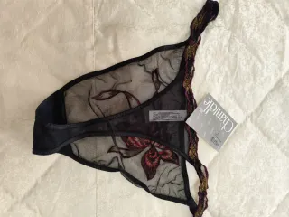 Sujetador Chantelle tul bordado negro