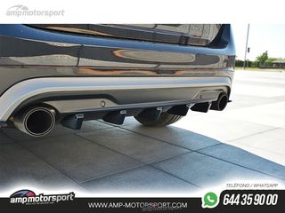 DIFUSOR TRASERO VOLVO V60 2011-2014 LOOK CARBONO