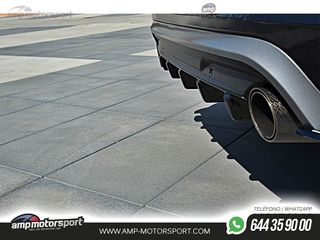 DIFUSOR TRASERO VOLVO V60 2011-2014 LOOK CARBONO