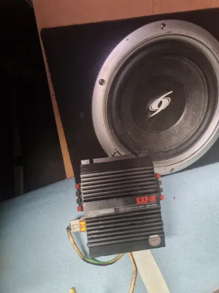 Altavoces coche 6x9 y subwoofer