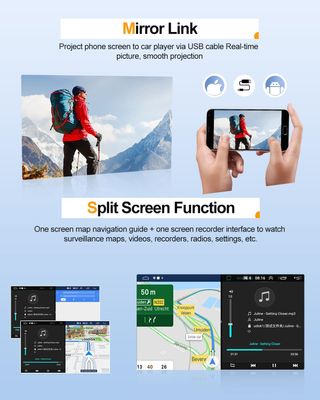 CAMECHO Android Radio de Coche para Suzuki Swift(2
