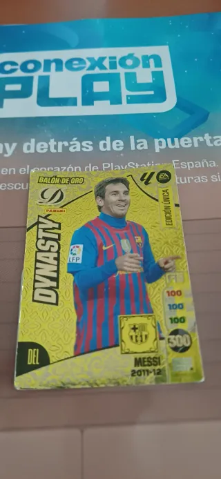 Cromos Dynasty Messi 2011-12 Balón de Oro