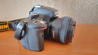 Cámara Nikon D5100 + Lente 50mm