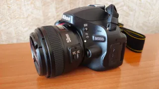 Cámara Nikon D5100 + Lente 50mm