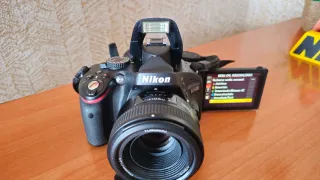 Cámara Nikon D5100 + Lente 50mm