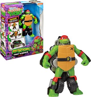 TORTUGAS NINJA Figura de Acción Tranformable en Ve