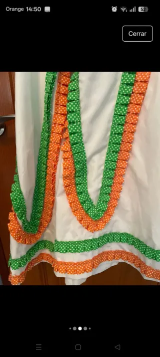 Traje de flamenca niña 9 años