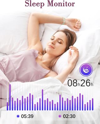 SHANG WING Reloj Inteligente Mujer,Pulsera Intelig