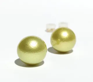 Pendientes Perlas Mar del Sur Doradas