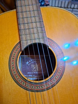 Guitarra Clásica Madera Natural