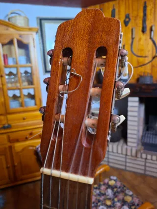 Guitarra Clásica Madera Natural