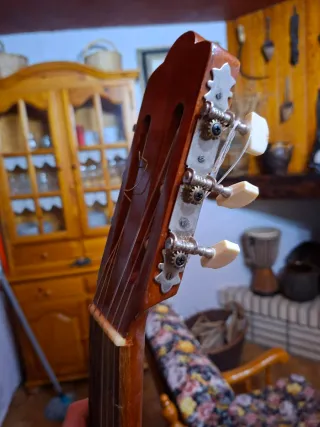 Guitarra Clásica Madera Natural