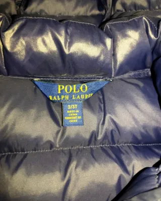Abrigo Polo Ralph Lauren 3 años