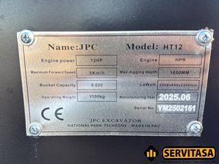 MINIEXCAVADORA DIÉSEL JPC