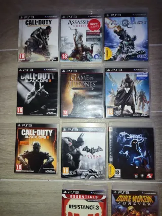 Juegos PlayStation 3 (PS3) - Lote Variado