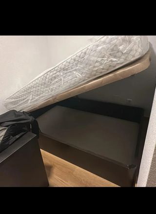 Canapé individual con colchón Aloe Vera