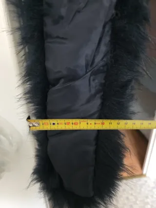 Cuello de pelo para abrigo