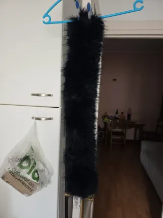 Cuello de pelo para abrigo