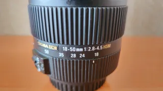 Objetivo Sigma 18-50mm Canon