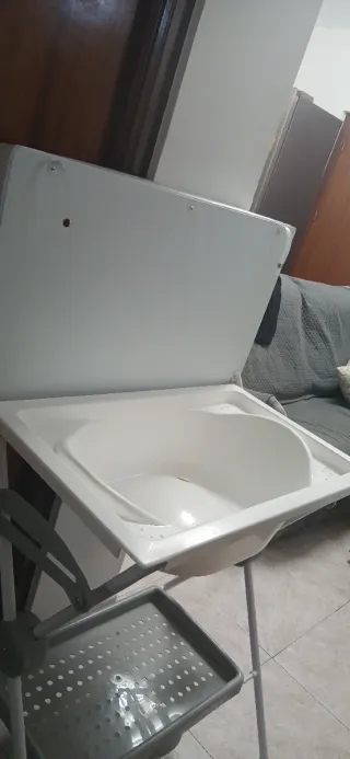Bañera cambiador plegable para bebé