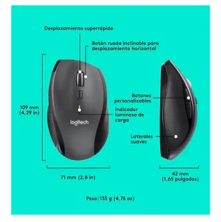 Ratón Inalámbrico Logitech M705 Marathon