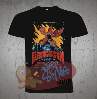 Camiseta Demogorgon Live Stranger Things