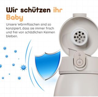 BEBELUX® Calentador de biberones | Carga rápida US