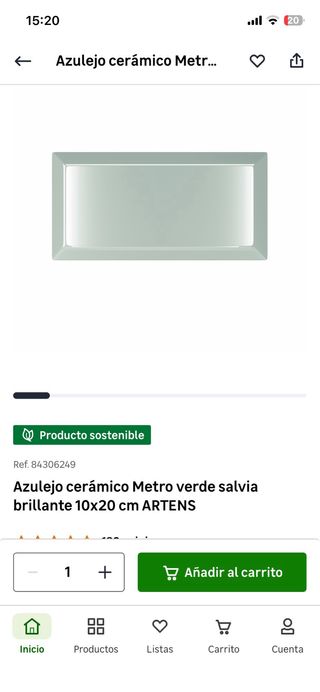 Azulejos verde salvia