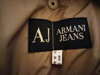 Piumino grigio Armani