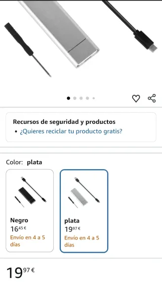 Disco duro externo 2TB