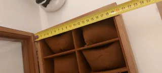 Scatola porta orologi in legno