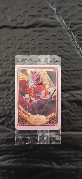 Carta Hazbin Hotel Ice Broken Sing Along