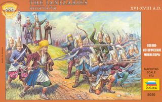 Maqueta Zvezda 8050 Janizarios XVI-XVIII