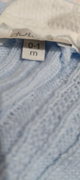 Pelele bebé punto de 0-1mes