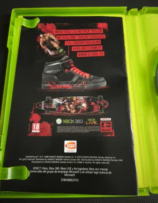 Splatterhouse Xbox 360 Namco Terror Survival