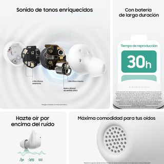Samsung Galaxy Buds FE + Cargador - Auriculares In