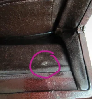 Vintage Mazzini Tracolla pochette pelle