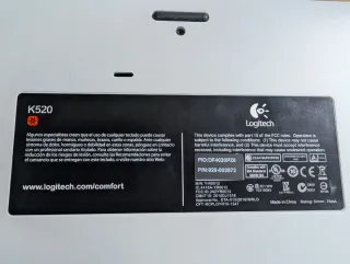 Teclado y Ratón Inalámbricos Logitech K520