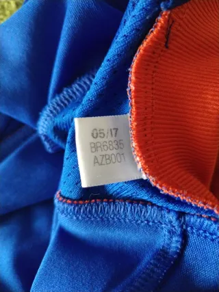 Camiseta Adidas Real Oviedo Azul Naranja