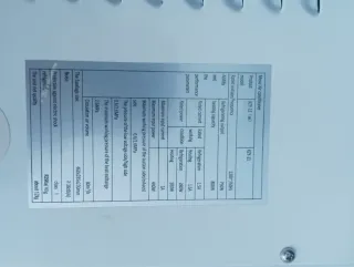 Mini aire acondicionado blanco