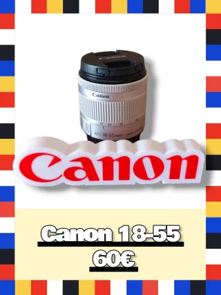 Objetivo Canon EF-S 18-55mm estabilizado