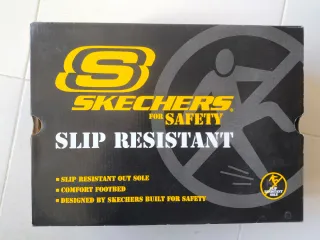 Skechers Slip Resistant Zapatos Negro