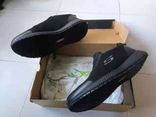 Skechers Slip Resistant Zapatos Negro