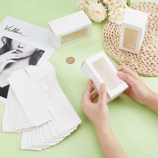 BENECREAT 20 paquetes de 6 x 6 x 12 cm cajas de re